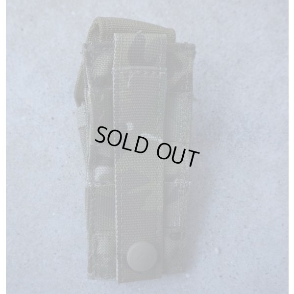画像2: 米軍イーグルSOFLCS 9mmピストルシングルマガジンポーチ マルチカム迷彩 新品
