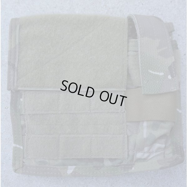 画像1: 米軍イーグルSOFLCSフラッシュライトポーチ付きアドミンポーチ マルチカム迷彩 新品