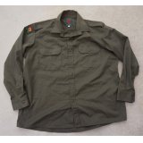 フィジー軍ODシャツ徽章付きXL
