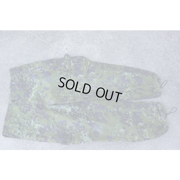 画像1: デンマーク軍 海外派遣部隊用リップストップ生地M84迷彩パンツ サイズ4