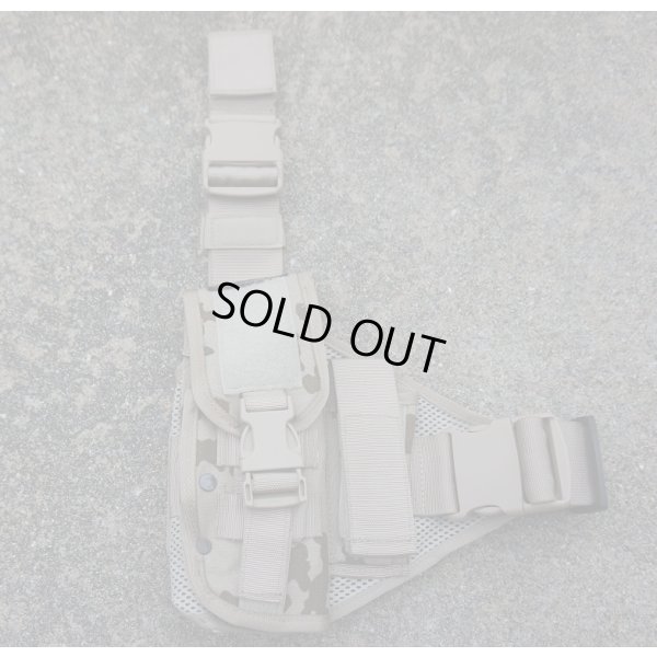 画像1: 75タクティカルX2レッグホルスター デザートフレクター迷彩(ヴィステン迷彩)新品