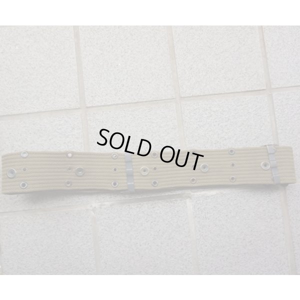 画像2: 米軍ベトナム戦争 米海兵隊M1961ピストルベルト(バックル交換品)