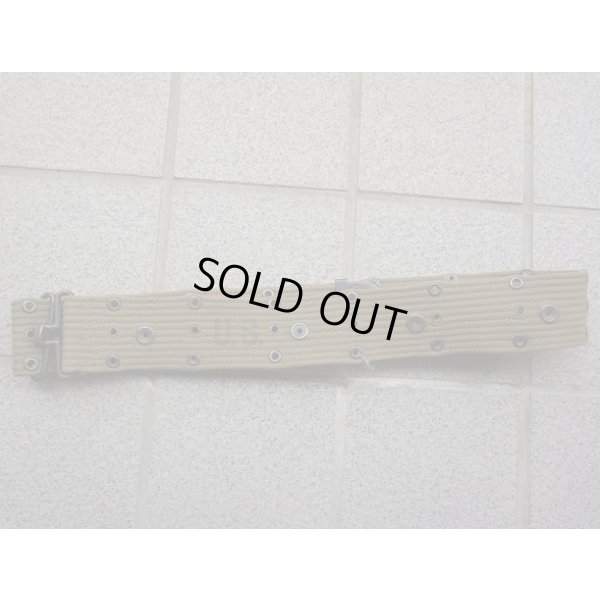 画像1: 米軍ベトナム戦争 米海兵隊M1961ピストルベルト(バックル交換品)