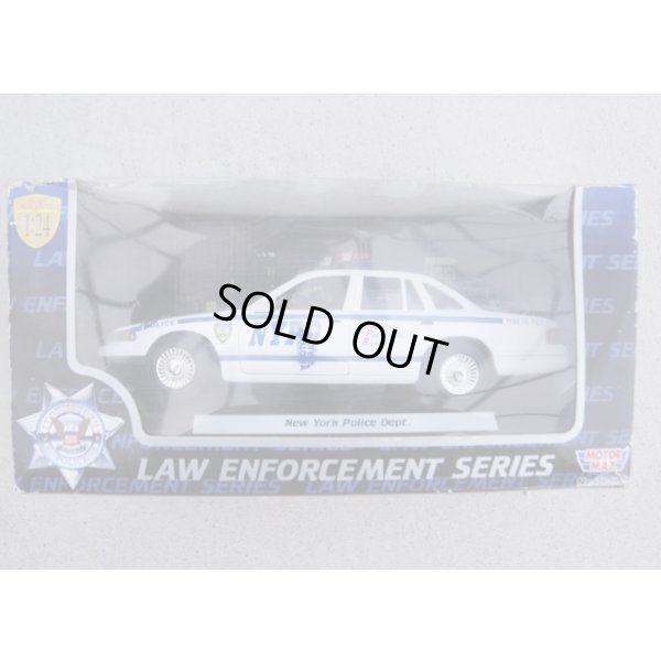 画像1: NYPD放出? MOTOR MAX製NYPDパトカー ミニカー 1/24