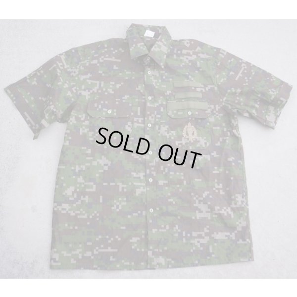 画像1: 常勤用？夏季用？スロヴァキア軍Vz.2007森林デジタル迷彩シャツ
