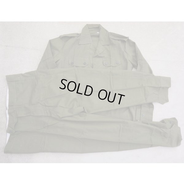 画像1: シリア軍OD戦闘服 上下セット サイズ2新品