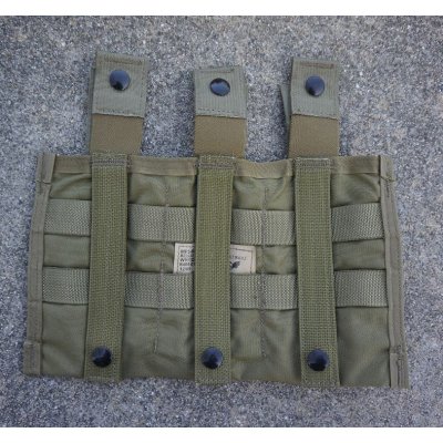 画像2: 米軍イーグルSFLCS V.2 トリプルマガジンポーチ（3マグキャリア）カーキ新品