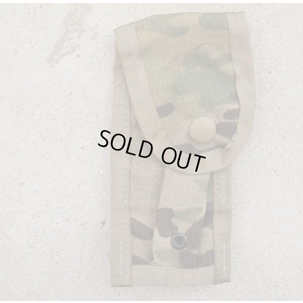 画像1: 米軍MOLLEII シングル9mmピストルマガジンポーチOEFCP(MULTICAM迷彩)