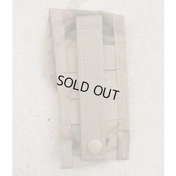 画像2: 米軍MOLLEII シングル9mmピストルマガジンポーチOEFCP(MULTICAM迷彩)