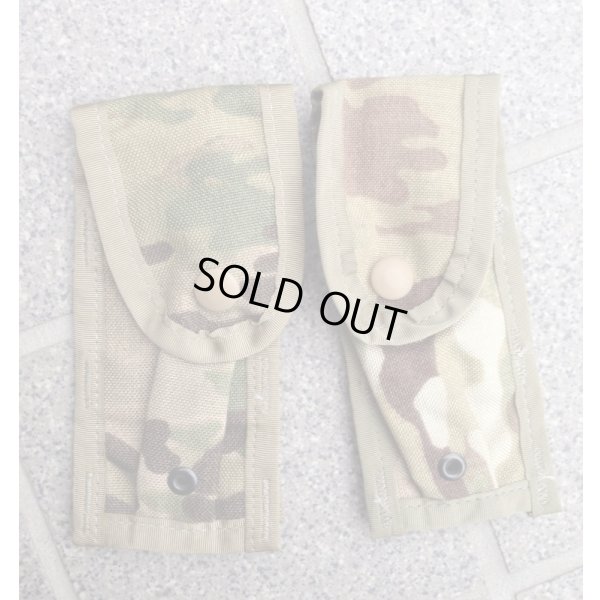 画像3: 米軍MOLLEII シングル9mmピストルマガジンポーチOEFCP(MULTICAM迷彩)