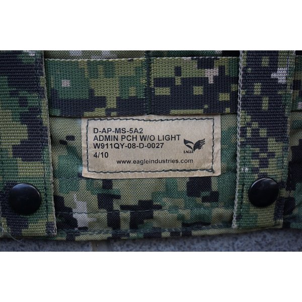 画像3: 米軍イーグルAOR2迷彩アドミンポーチ新品