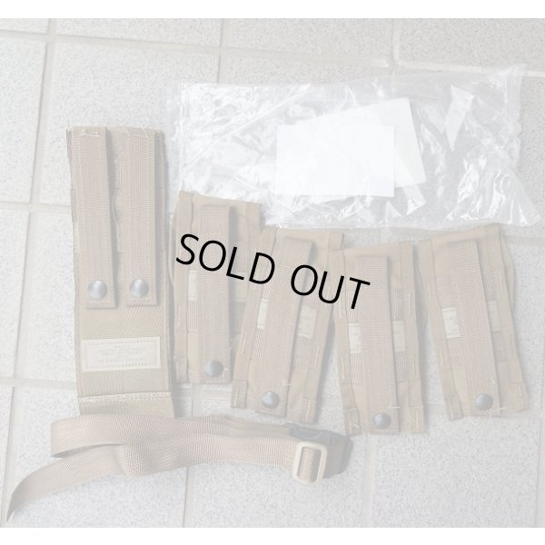 画像2: 米軍 米海兵隊MOLLEIIレッグパネル・ピストルマガジンポーチセットCB(コヨーテブラウン)新品