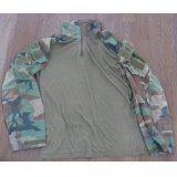 米軍CRYE製ウッドランド迷彩コンバットシャツMEDIUM-REGULAR