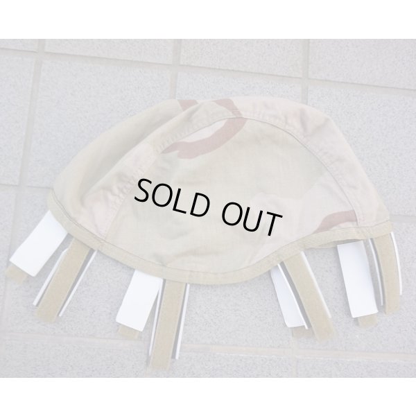 画像2: 米軍放出LBT-2286Bヘルメットカバー ウッドランド/3Cデザート(リバーシブル)新品