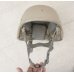 画像1: 米軍特殊部隊放出ACHヘルメットSMALL/MEDIUMベルクロ付き(TANカラースプレー済み) (1)