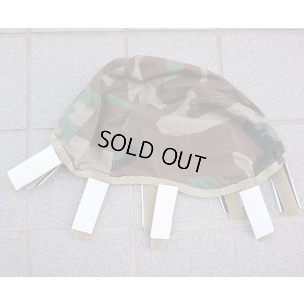 画像1: 米軍放出LBT-2286Bヘルメットカバー ウッドランド/3Cデザート(リバーシブル)新品