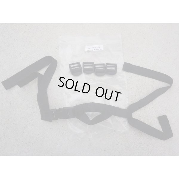 画像1: 米軍ACH・MICH-2000用チンストラップ黒MEDIUM/LARGE新品