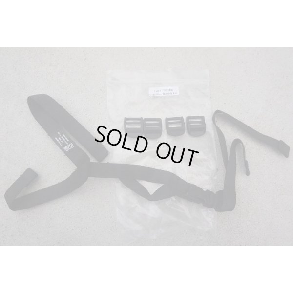 画像2: 米軍ACH・MICH-2000用チンストラップ黒MEDIUM/LARGE新品