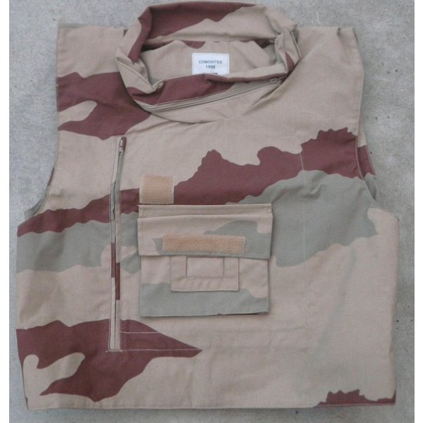 画像1: フランス軍デザートCCE迷彩ボディアーマーカバー サイズG.T.新品