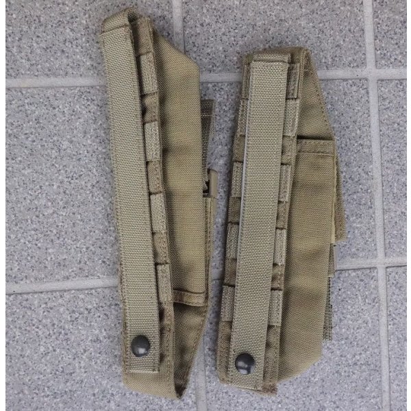 画像2: 米軍イーグルMLCSフレアポーチ カーキ※上向き・下向き両方在庫有り