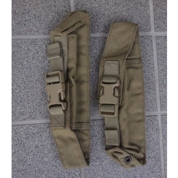 画像1: 米軍イーグルMLCSフレアポーチ カーキ※上向き・下向き両方在庫有り