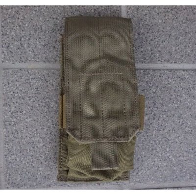 画像1: 米軍イーグルSFLCSシングルマガジンポーチ カーキ新品