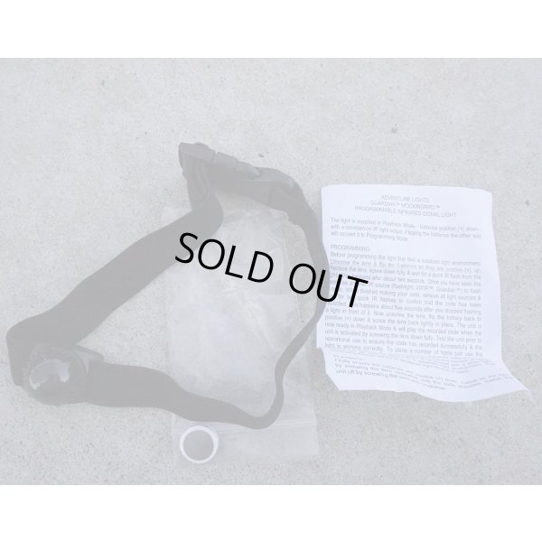 画像1: 英軍放出Adventure Lights製Guardian Mockingbird IRビーコン（ストロボライト）黒クリップ無し新品      