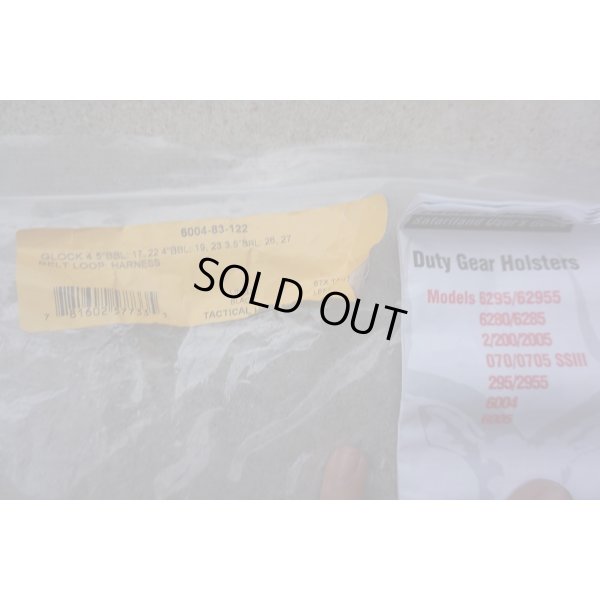 画像3: 米軍放出?サファリランド6004レッグホルスター黒グロック17・グロック19用 新品