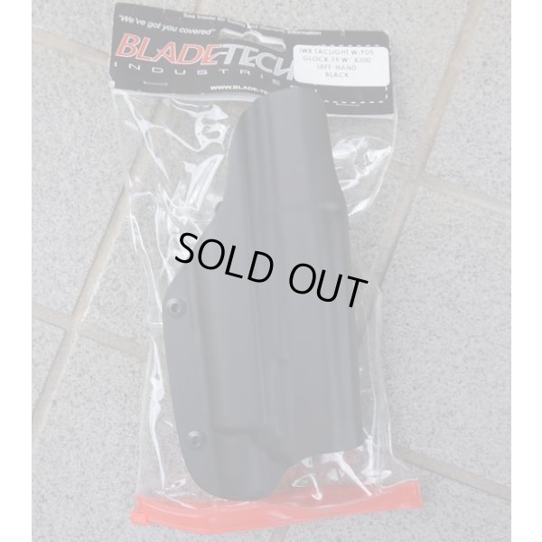 画像2: 米軍放出? BLADE-TECH SUREFIRE X300フラッシュライト付きグロック19用ホルスター新品