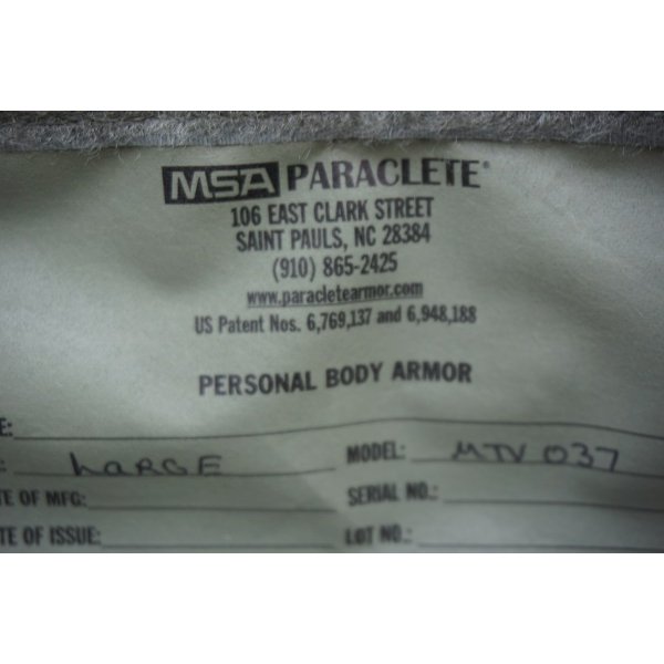 画像3: MSAパラクレイトMTVボディアーマーUCP迷彩(ACU迷彩)Large新品