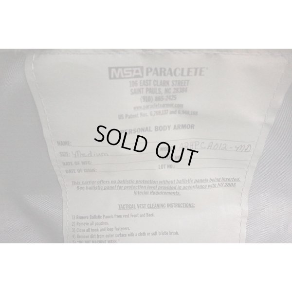 画像3: MSAパラクレイトARHPCプレートキャリア後期型?UCP迷彩(ACU迷彩)ソフトアーマー入りMEDIUM新品