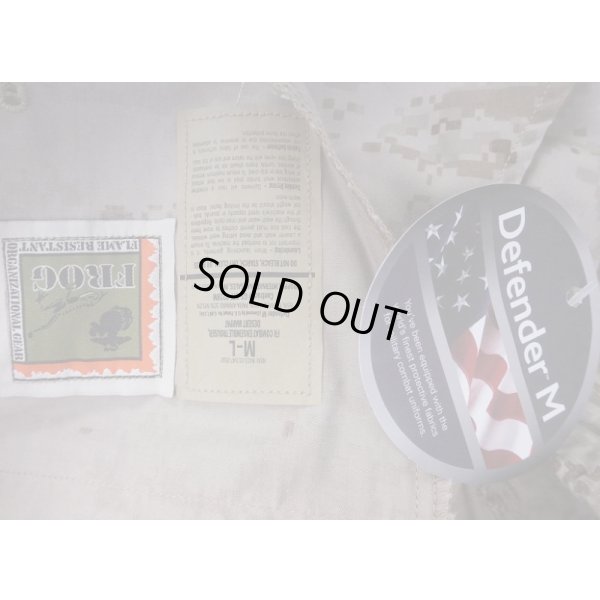 画像3: 米軍 米海兵隊FROGコンバットパンツ デザートMARPAT迷彩MEDIUM-LONG新品