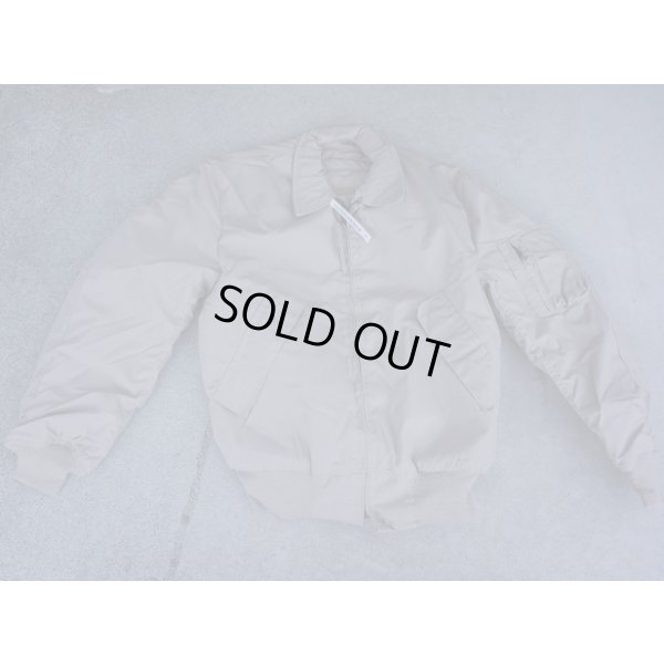 画像1: 米軍CVCジャケット（タンカースジャケット）タンSMALL-LONG新品