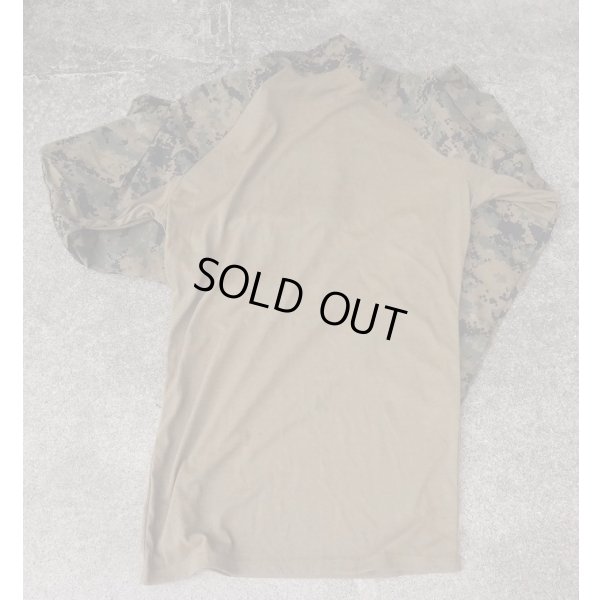 画像2: 米軍 米海兵隊FROGコンバットシャツ ウッドランドMARPAT迷彩MEDIUM-LONG新品