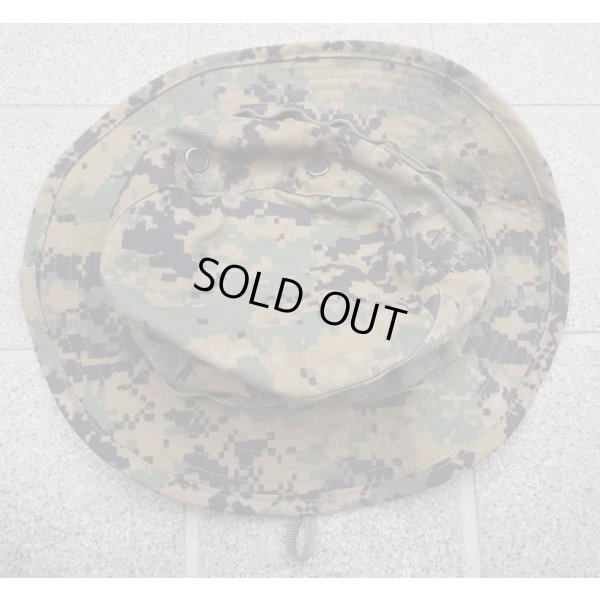 画像1: 米軍 米海兵隊ウッドランドMARPAT迷彩ブーニーハットMedium