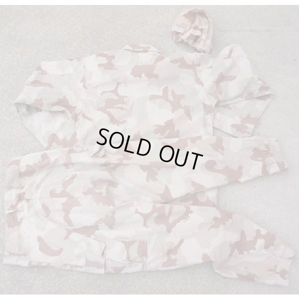 画像2: ハンガリー軍砂漠迷彩ヘルメットカバー上下セット