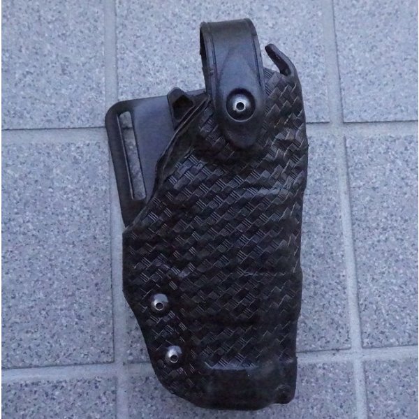 画像1: 米法執行機関放出サファリランド6270ヒップホルスター旧タイプH&K USP用