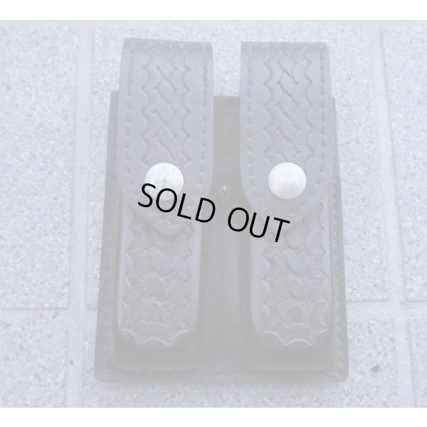 画像1: 米法執行機関放出サファリランド77デューティダブルピストルマガジンポーチ グロック17・グロック22用