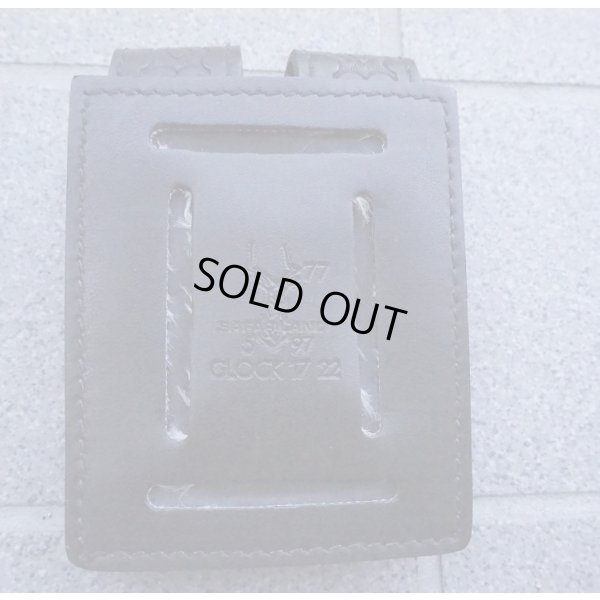 画像2: 米法執行機関放出サファリランド77デューティダブルピストルマガジンポーチ グロック17・グロック22用