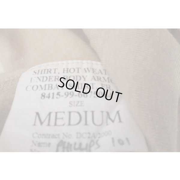 画像4: 英軍MTP迷彩 航空部隊用 耐燃焼性素材UBACS（コンバットシャツ）MEDIUM