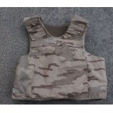 ベルギー軍NFM製デザートジグソー迷彩ボディアーマーカバーLARGE-SHORT（ソフトアーマー収納部ジッパー破損）