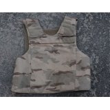 ベルギー軍NFM製デザートジグソー迷彩ボディアーマーカバー（大破れ有り）