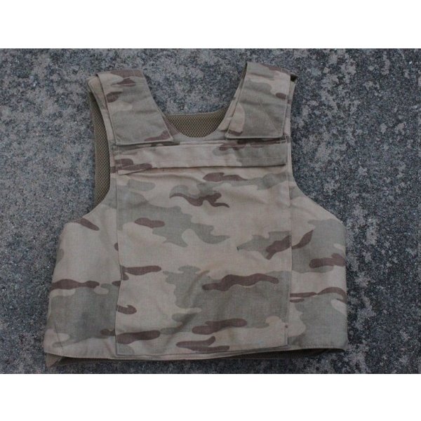 画像1: ベルギー軍NFM製デザートジグソー迷彩ボディアーマーカバー（大破れ有り）
