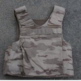 ベルギー軍NFM製デザートジグソー迷彩ボディアーマーカバーMEDIUM-SHORT（前部プレートポケットにほつれ有り）