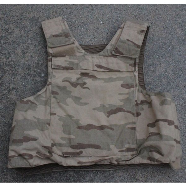 画像2: ベルギー軍NFM製デザートジグソー迷彩ボディアーマーカバー（良品）