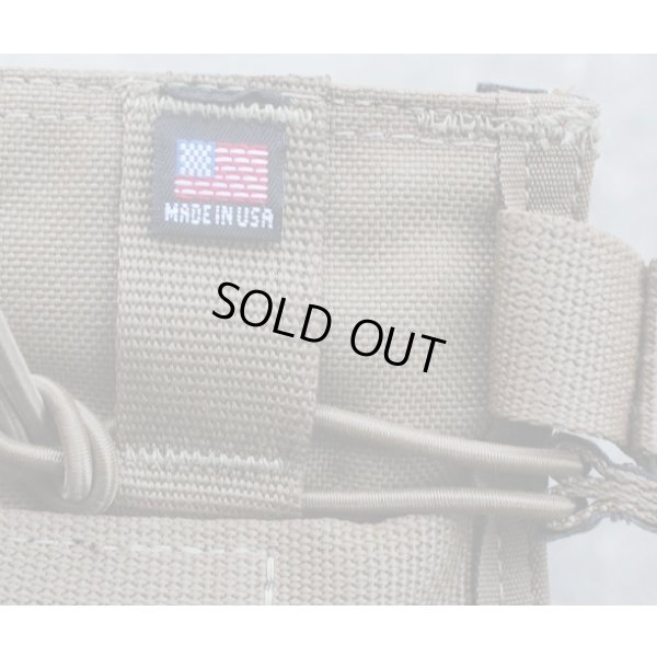 画像3: ノルウェー軍放出ダイヤモンドバック オープントップマガジンポーチCB(コヨーテブラウン)初期タグ品 新品