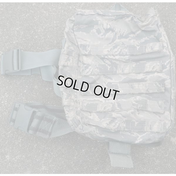 画像1: 米軍 米空軍放出MSAパラクレイト ガスマスクバッグ デジタルタイガー迷彩(ABU迷彩)