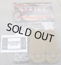 米軍放出ブラックホークSTRIKEダブルマガジンポーチCT(コヨーテタン)新品