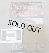 米軍放出ブラックホークSTRIKEダブルマガジンポーチCT(コヨーテタン)新品