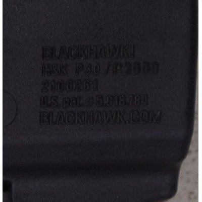 画像4: ブラックホークSERPA LEVEL3ヒップホルスター黒H&K P30・P2000用(USPコンパクトも可)新品(右利き・左利き両方有り)